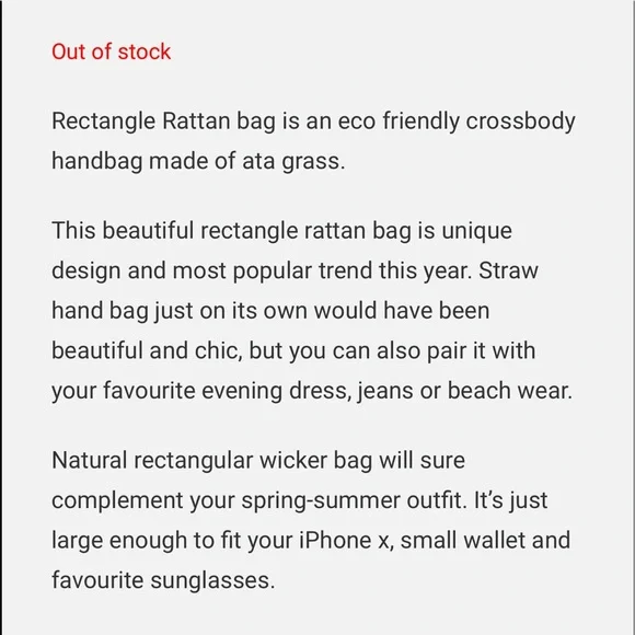 Bohemian Rattan Bag - Picture 10 of 11